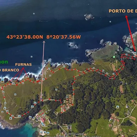 Hébergement de vacances O Remanso Do Corgo Oleiros
